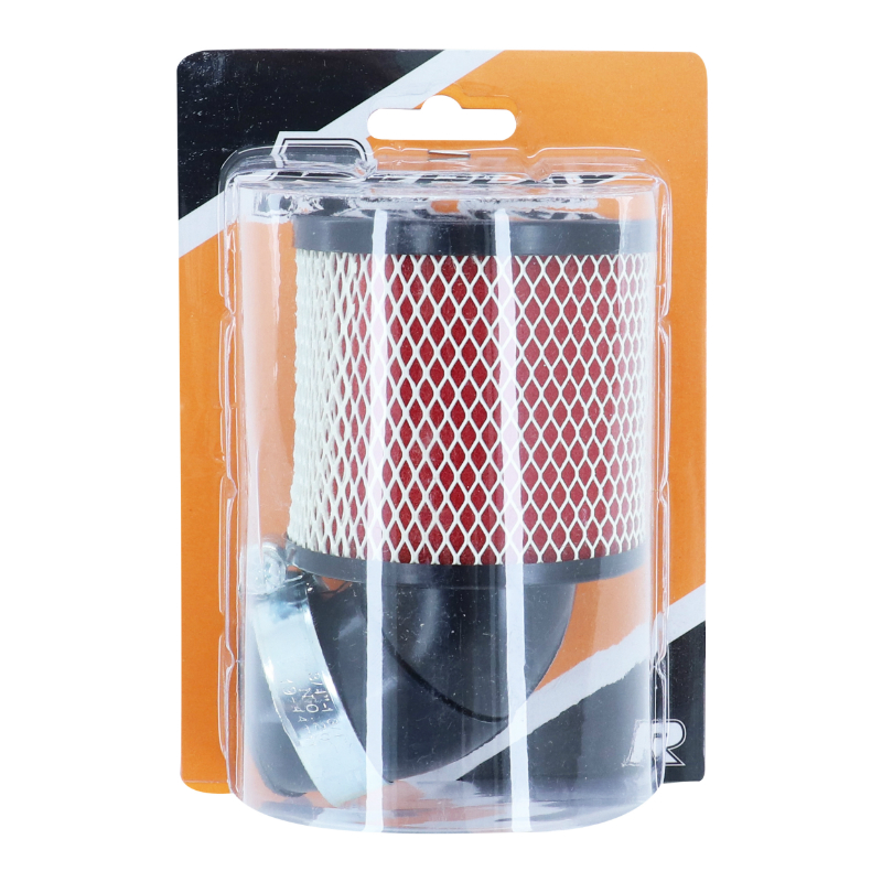 Filtre à air Replay cylindrique noir-blanc fixation orientable 0 à 90° diam 35-28 - vue 3