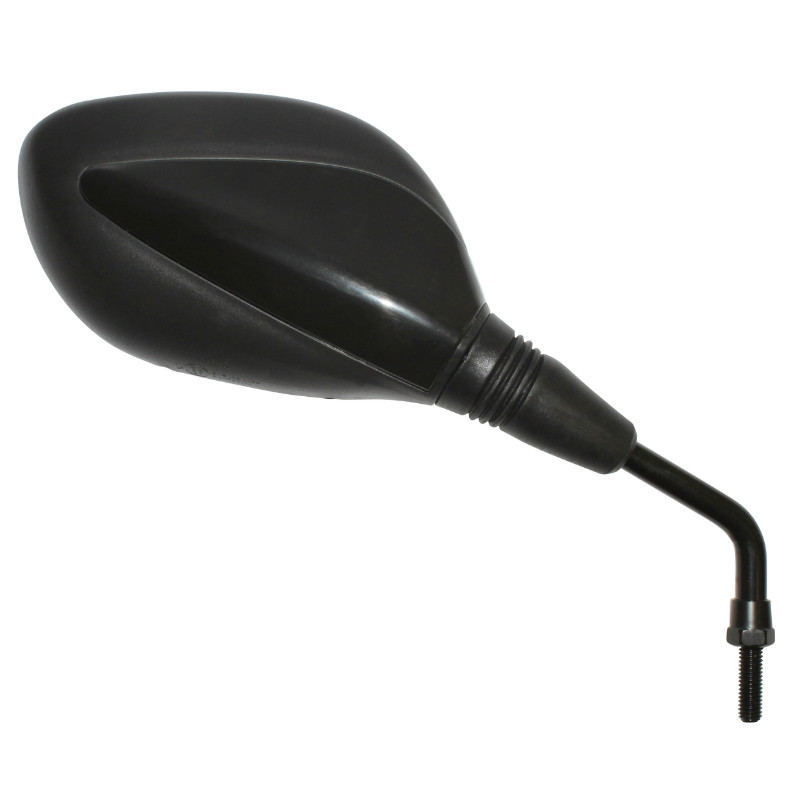 Rétroviseur P2R adaptable droit noir Kymco Super 8 50 2007-2009 / Agility R16 50 2008-2012 / Agility R16 125 2008-2016 (OE 188000)
