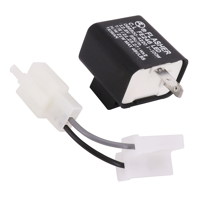 Centrale clignotante universelle 12V 1-100W 2 fiches-bornes pour clignotants à LEDs P2R - vue 2
