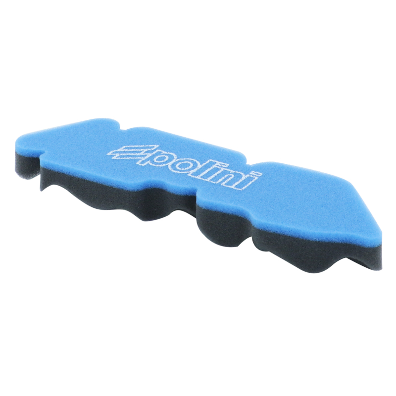 Mousse filtre a air scoot Polini double densite pour piaggio 50 zip 2T 2000+, NRG 2005+, typhoon 2003+, liberty, fly, LX 2T-GILERA 50 stalker 2004, runner 2002+ (203.0128)