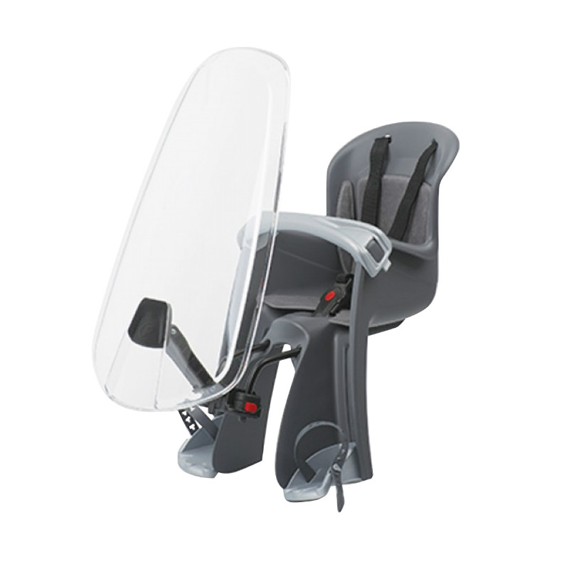 Écran de protection transparent Polisport fixation cintre pour porte-bébé - vue 3