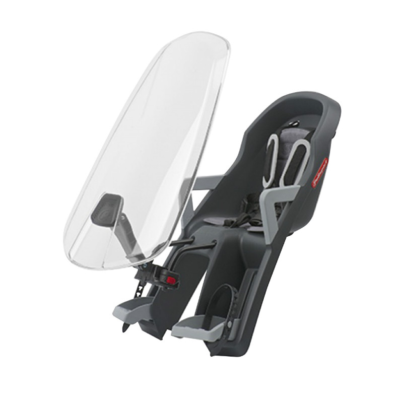 Écran de protection transparent Polisport fixation cintre pour porte-bébé - vue 5
