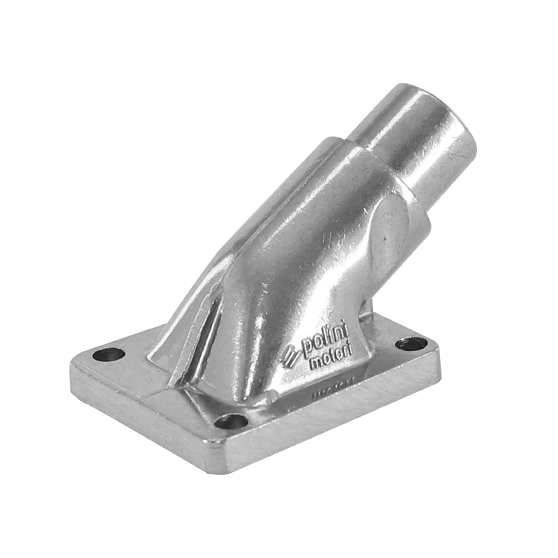 Tuyau d'admission Polini aluminium pour Mobylette 103 SPX-RCX diam. int. 15 mm diam. ext. 19 mm (carburateur SHA) - vue 2