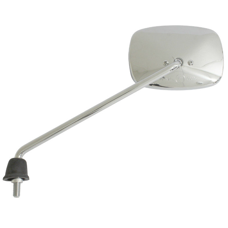Rétroviseur adaptable Piaggio 125 Beverly 2004-2009 gauche chrome homologué CE
