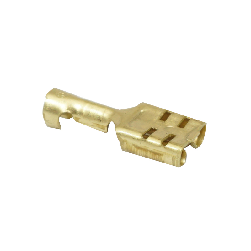 Cosse électrique laiton non isolée plate femelle 6,3 x 1 mm Sélection P2R (sachet de 50 pièces) - vue 3
