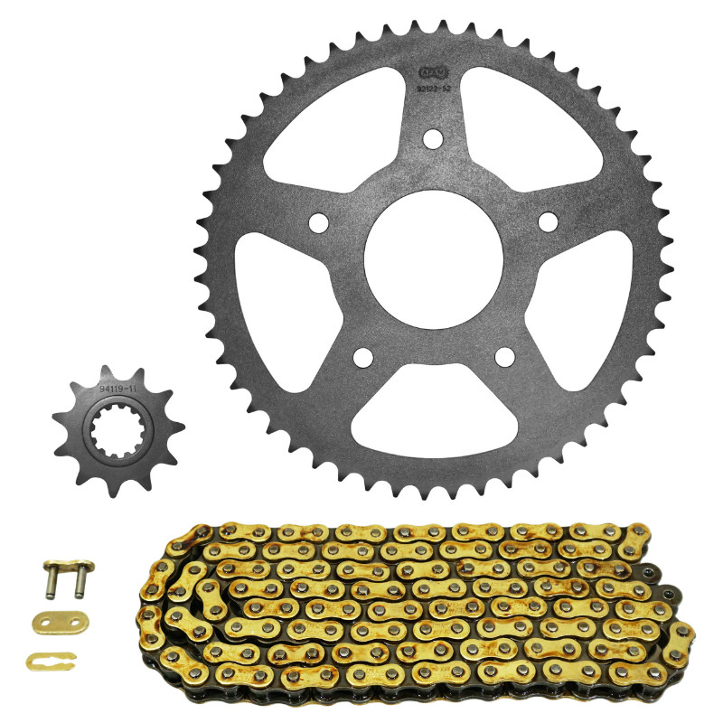 Kit chaîne AFAM adaptable Rieju 50 MRT SM 2011 420 11X52