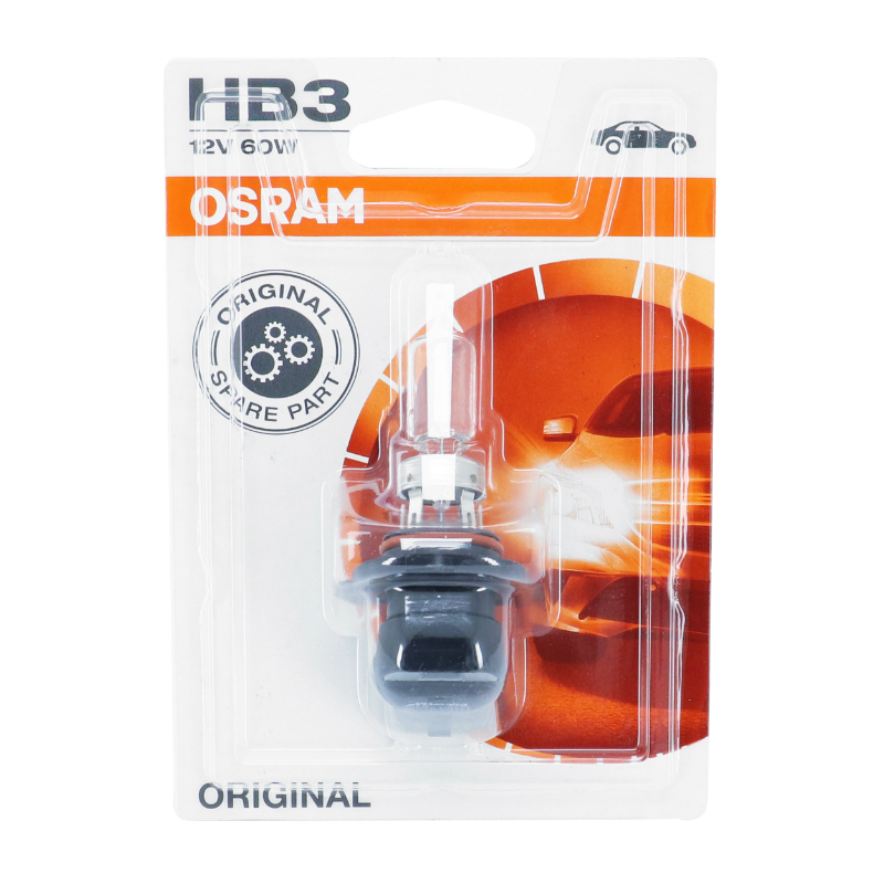 Ampoule halogène HB3 12V 60W culot P20D blanc OSRAM - vue 3