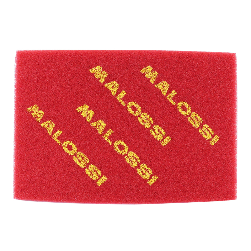 Mousse filtre à air Malossi universel double densité rouge 200x300mm épaisseur 16mm à découper - vue 2