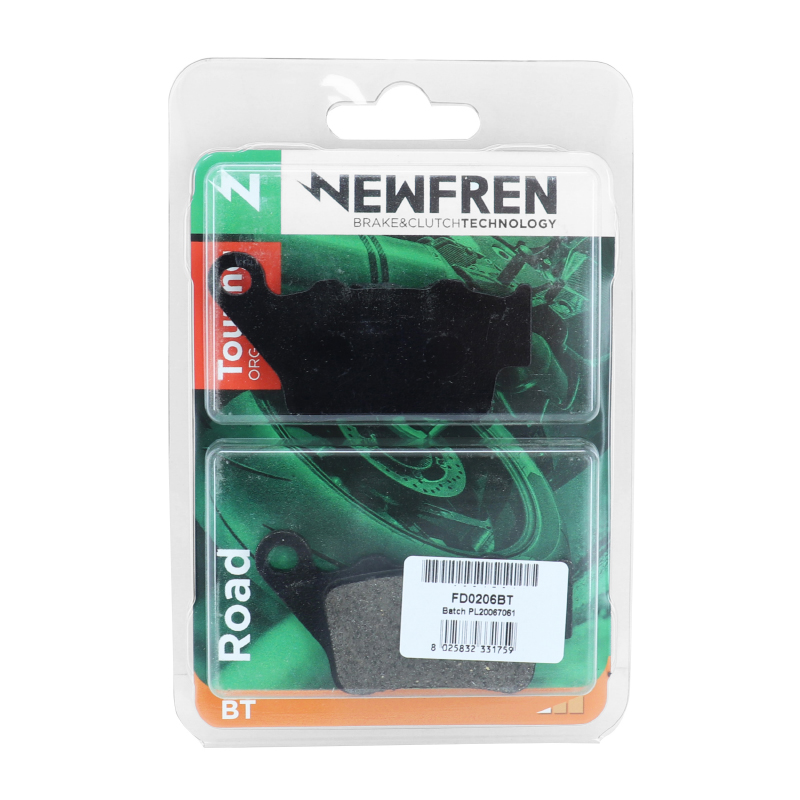 Plaquette de frein Newfren FD0206BT organique - vue 3