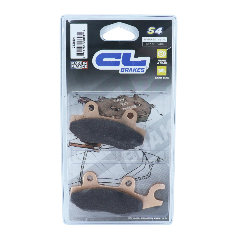 Plaquettes de frein CL Brakes (2326 S4) - vue 3