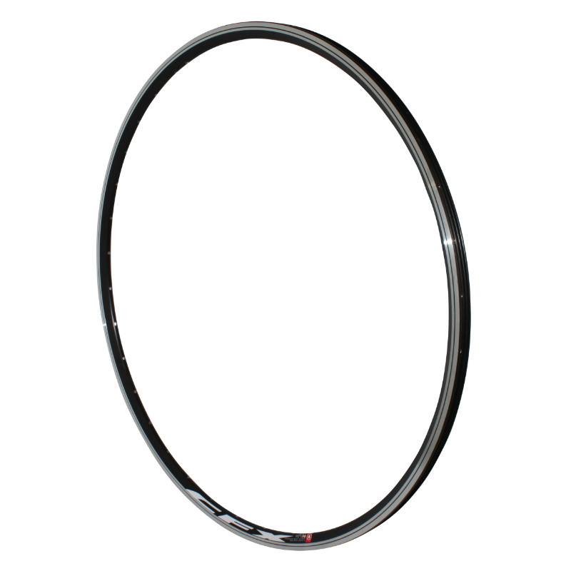 Jante route 700 VELOX CFX noir 36T double paroi profil goutte d'eau 20 mm 622x13C