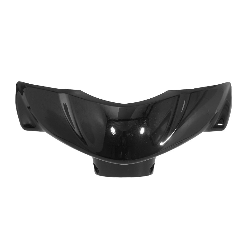Carénage couvre-guidon P2R adaptable MBK 50 Ovetto 2008-2010 Yamaha 50 Neos 2008-2010 noir brillant - vue 3
