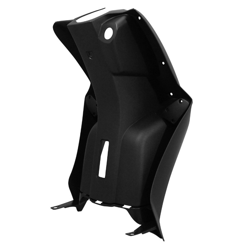 Carénage tablier arrière scooter adaptable Kymco 50 Agility 125 Agility noir P2R