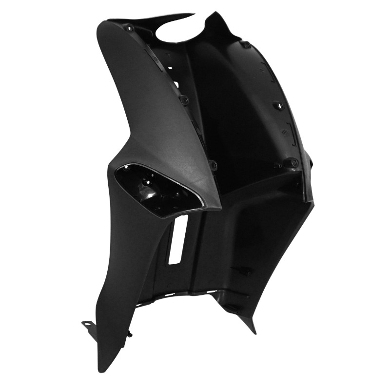 Carénage tablier arrière scooter adaptable Kymco 50 Agility 125 Agility noir P2R - vue 2