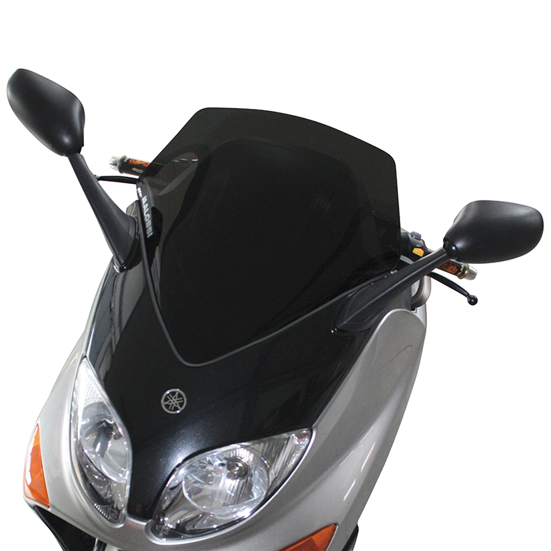 Pare-brise Malossi Yamaha 500 TMAX 2001-2007 fumé foncé (505 x 465 mm) - vue 2