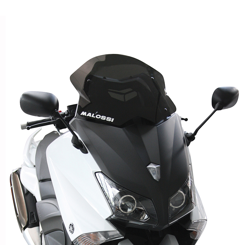 Pare-brise Malossi pour Yamaha TMAX 530 2012-2016 fumé foncé H430 x L445 mm - vue 2