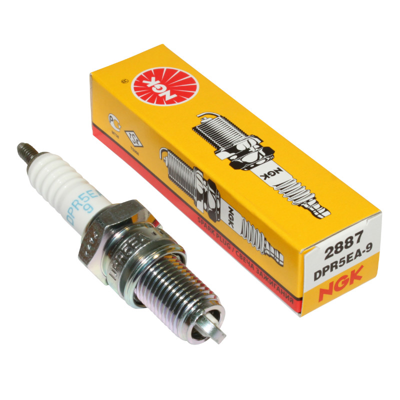 Bougie d'allumage NGK SPARK PLUGS DPR5EA-9 tige filetée sans olive - vue 2