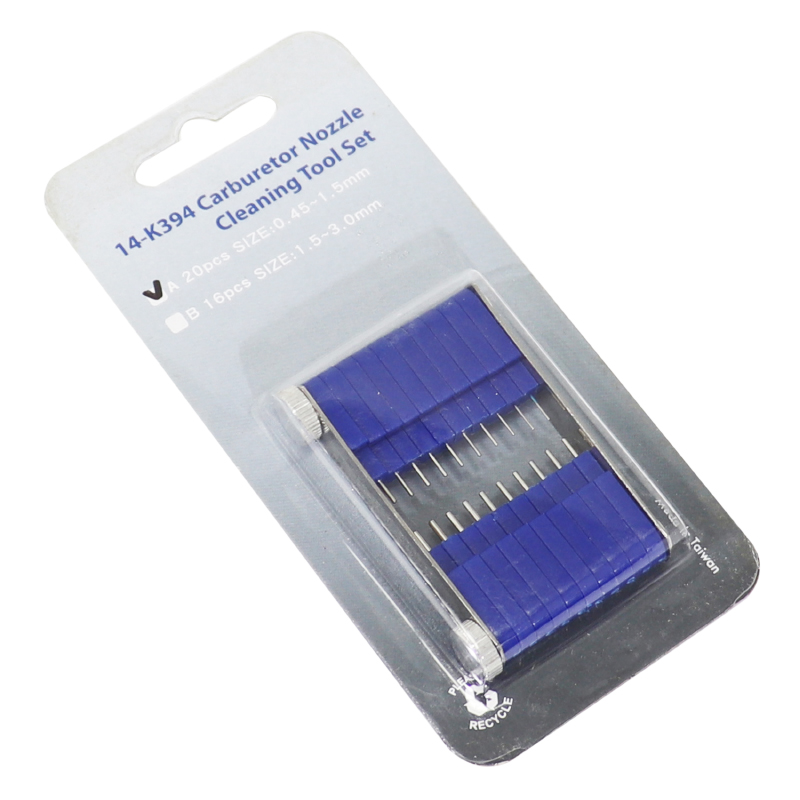 Outil de nettoyage et jauge pour gicleurs 0,45 à 1,5 mm Buzzetti - vue 4