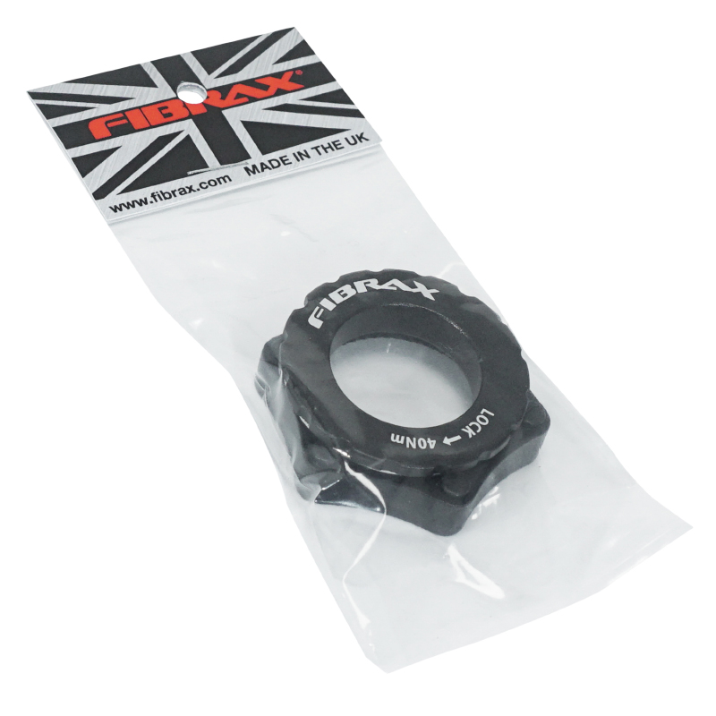 Adaptateur frein a disque transforme fixation disque centerlock Fibrax en 6 trous pour tout axe (15MM -12MM et standard) - vue 3