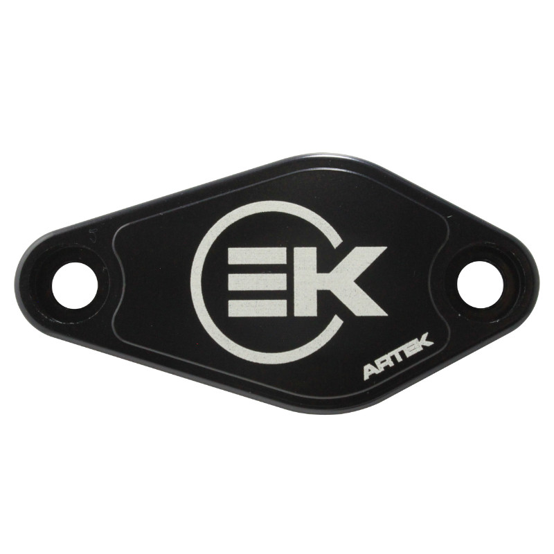 Obturateur pompe à huile 50 à boîte Artek pour Minarelli 50 AM6 Derbi 50 Senda GPR noir - vue 2