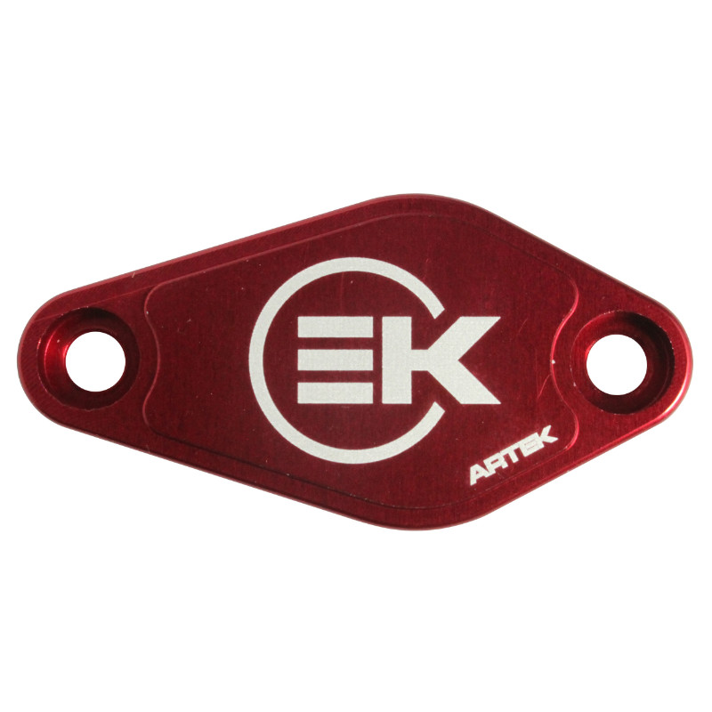 Obturateur pompe à huile 50 boîte ARTEK pour Minarelli 50 AM6 Derbi 50 Senda GPR rouge - vue 2