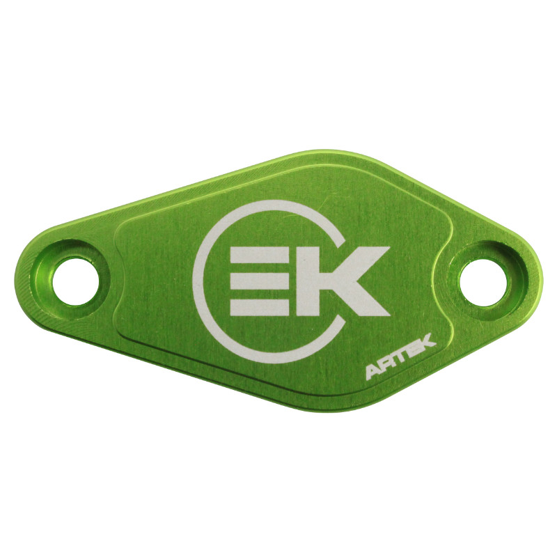 Obturateur pompe à huile 50 boîte Artek pour Minarelli 50 AM6 Derbi 50 Senda GPR vert monster - vue 2