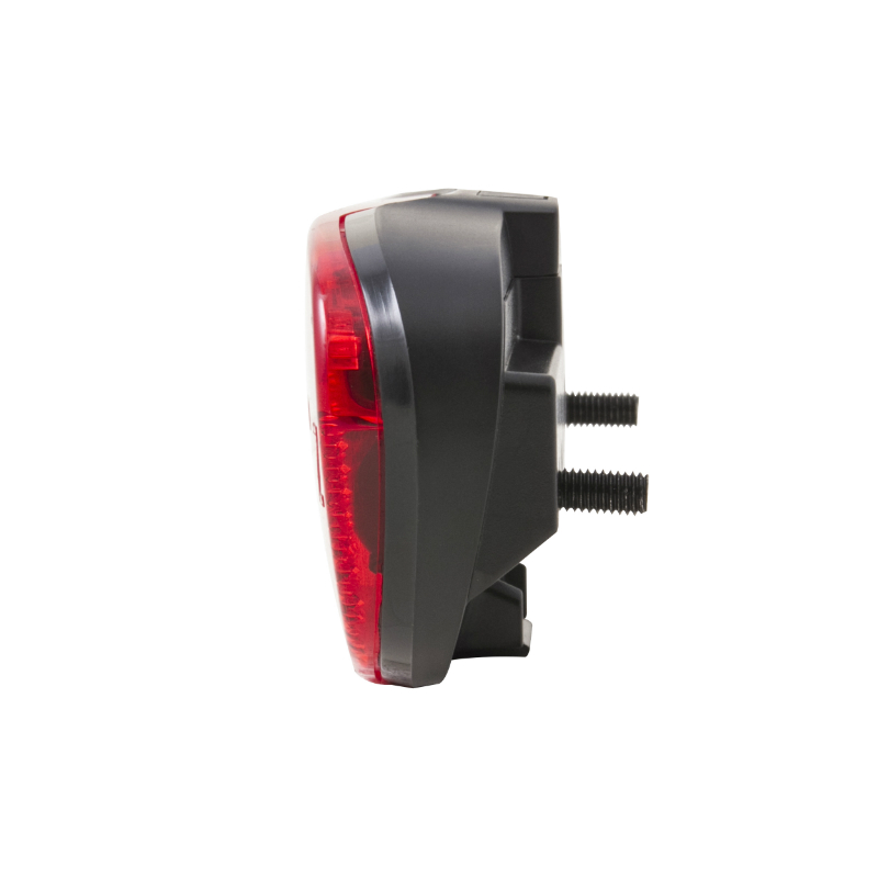 Éclairage vélo pour moyeu dynamo arrière sur porte-bagage Spanninga Lineo XD entraxe 50 et 80 mm noir - vue 4