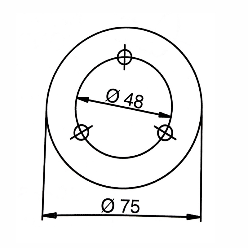 Arrache-volant Buzzetti 3 vis 5376 - vue 2