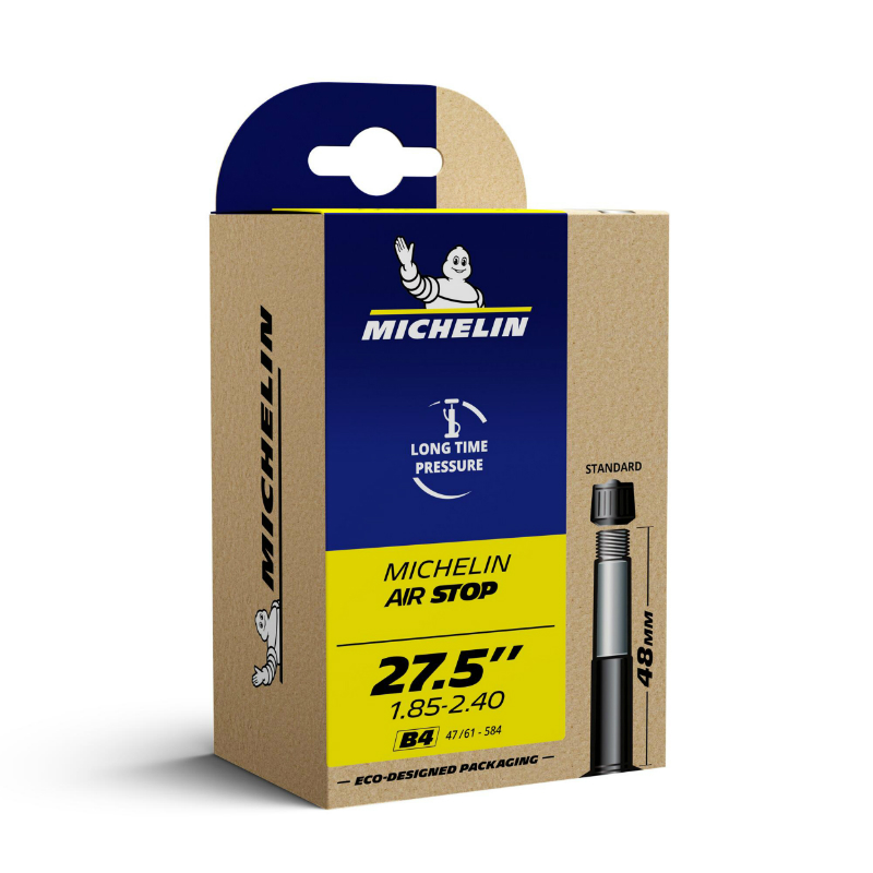 CHAMBRE A AIR VELO 27.5" x 1.85 A 2.40 MICHELIN B4 SCHRADER VS 48MM 220G (47/61-584) (BOITE) - Remplace la réference V710030F - vue 2
