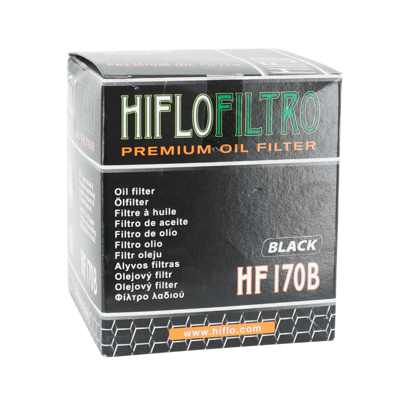 Filtre a huile moto adaptable harley-davidson 883 sportster, 1200 sportster, 1584 softail, 1690 electra glide (OEM: 63796-77 - 63805-80A - 63806-83) (76X92MM) -Hiflofiltro H170 - vue 3