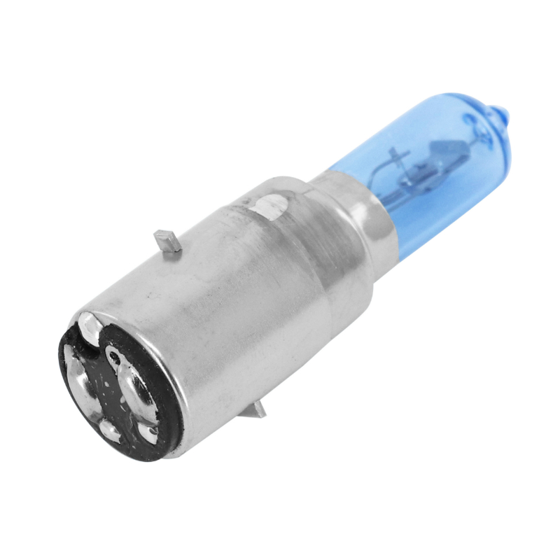 Ampoule halogène 12V 35-35W culot BA20D bleu FLOSSER - vue 2