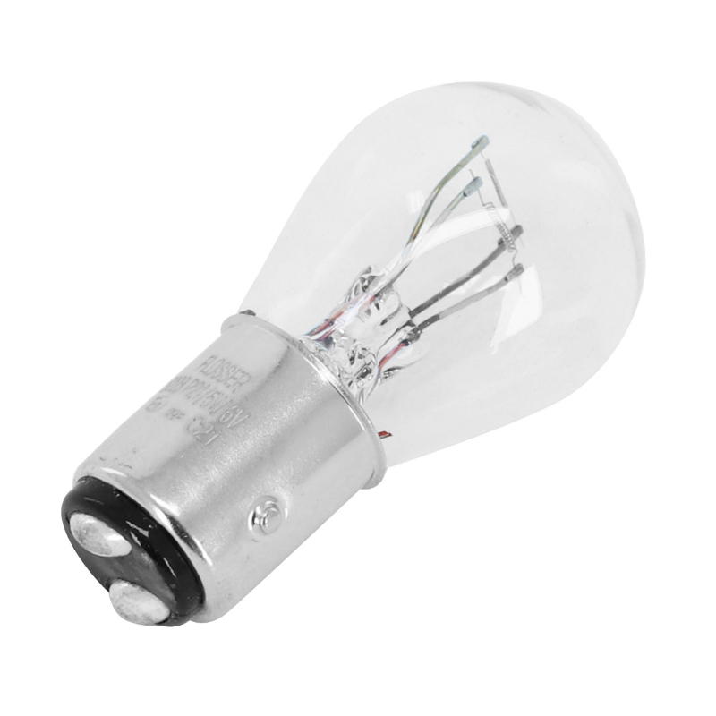 Ampoule Flosser 6V 21-5W culot BAY15D P21-5W blanc feu position + stop - vue 2
