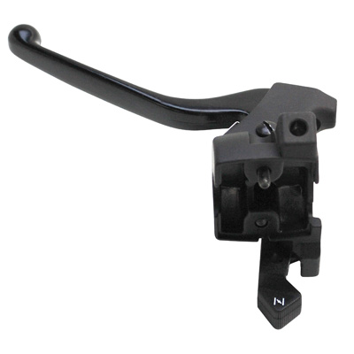 Levier complet gauche Domino MBK Booster 2000-2006 / MBK Stunt 2008-2016 / Yamaha BWS / Yamaha Slider - vue 2
