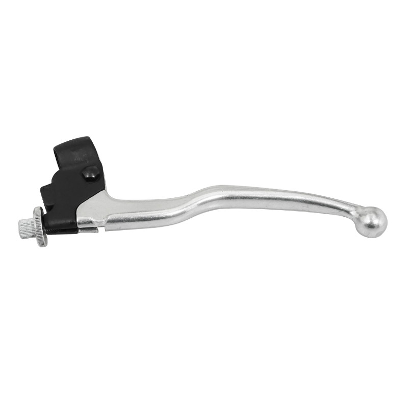 Poignée-levier d'embrayage Domino 50 à boîte adaptable MBK 50 X-Power Yamaha 50 TZR noir poli - vue 3