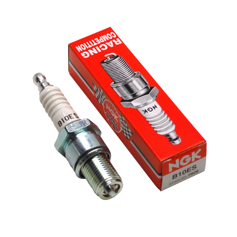 Bougie d'allumage NGK B10ES Ø14mm culot 19mm électrode centrale cuivre - vue 2