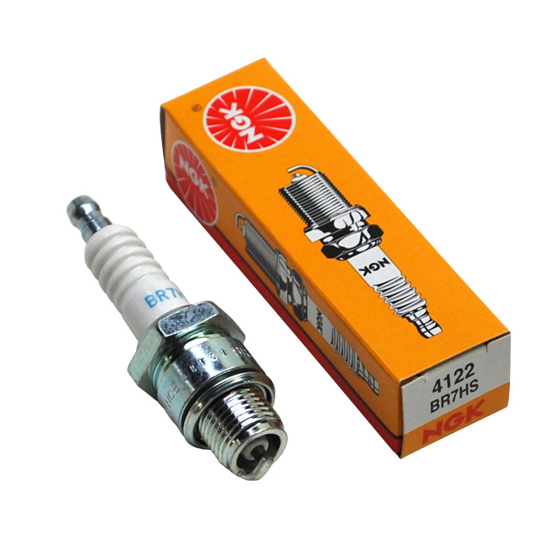 Bougie d'allumage NGK BR7HS Ø14mm culot 12,7mm électrode centrale cuivre - vue 2