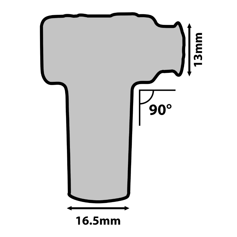 Antiparasite NGK LB05EMH pour bougie avec olive - vue 3