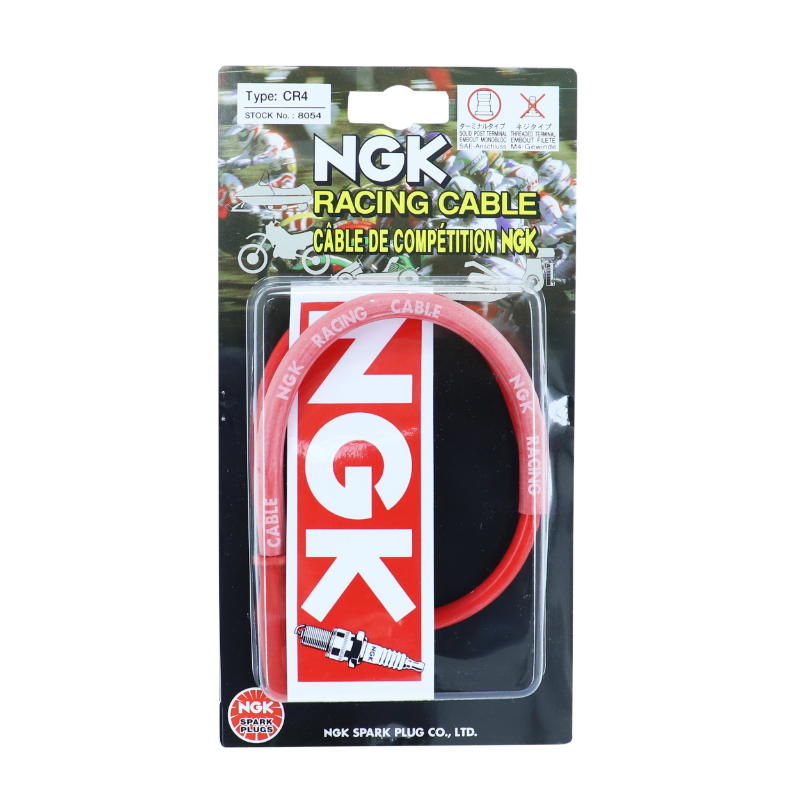 Antiparasite NGK Racing CR4 coudé pour bougie avec olive (8054) - vue 5