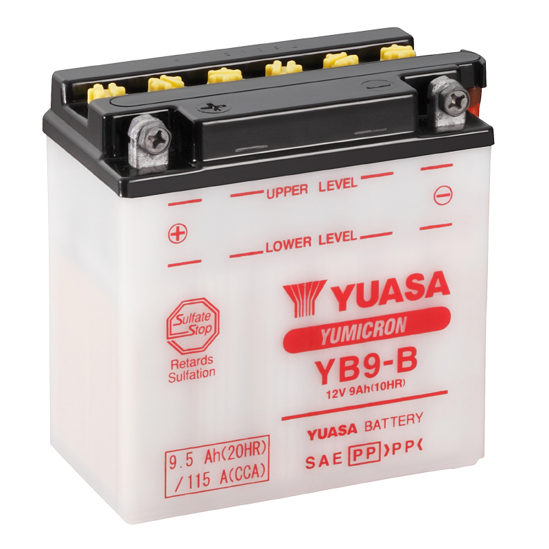 Batterie Yuasa YB9-B - vue 4