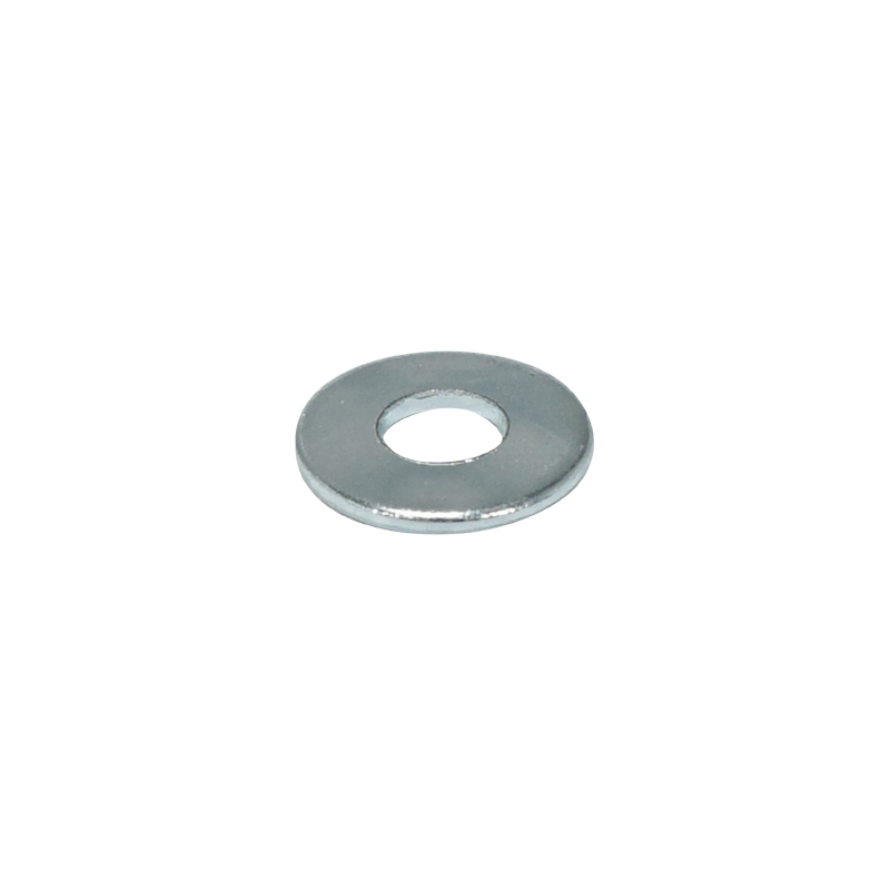 Rondelle plate acier diamètre intérieur 4 mm diamètre extérieur 10 mm boîte de 100 pièces ALGI - vue 2