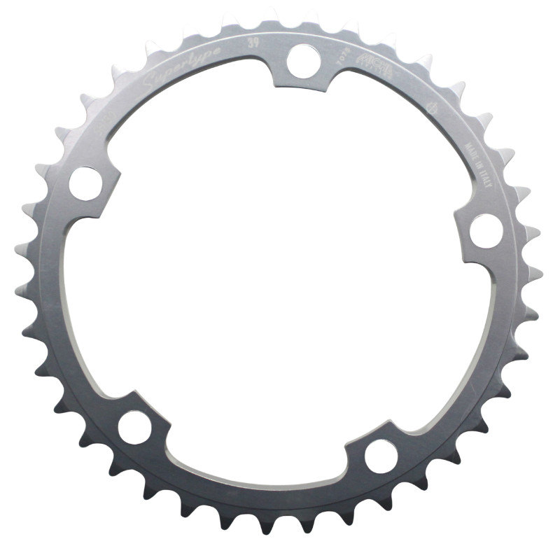 Plateau route 5BRA d.130 Miche 39DTS interieur type shimano argent 9-10V. (offre speciale)