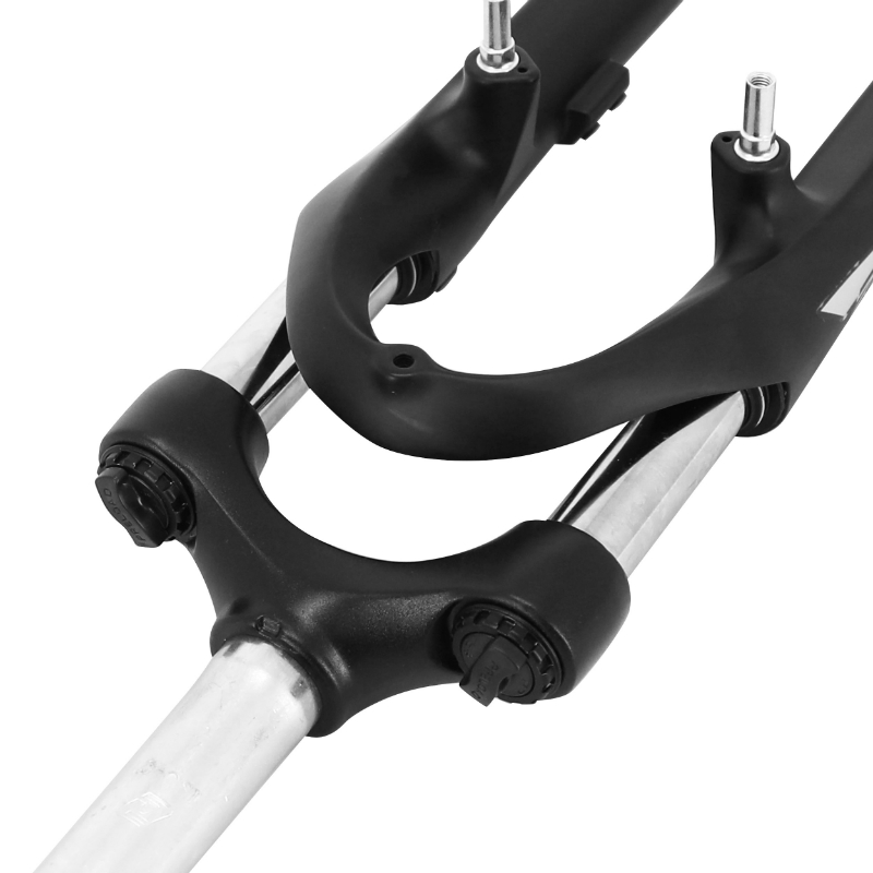 FOURCHE VTC 28 " ZOOM SWIFT ALU RESSORT NOIR DEB. 45mm PIVOT (215-70mm) FILETE 1"1-8-25,4 INTERIEUR COMPATIBLE V-BRAKE-DISQUE avec fixation pour porte bagage - vue 3