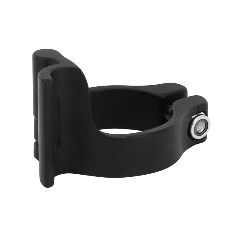 Collier dérailleur avant brasé Newton aluminium noir diamètre 31,8 mm - vue 2