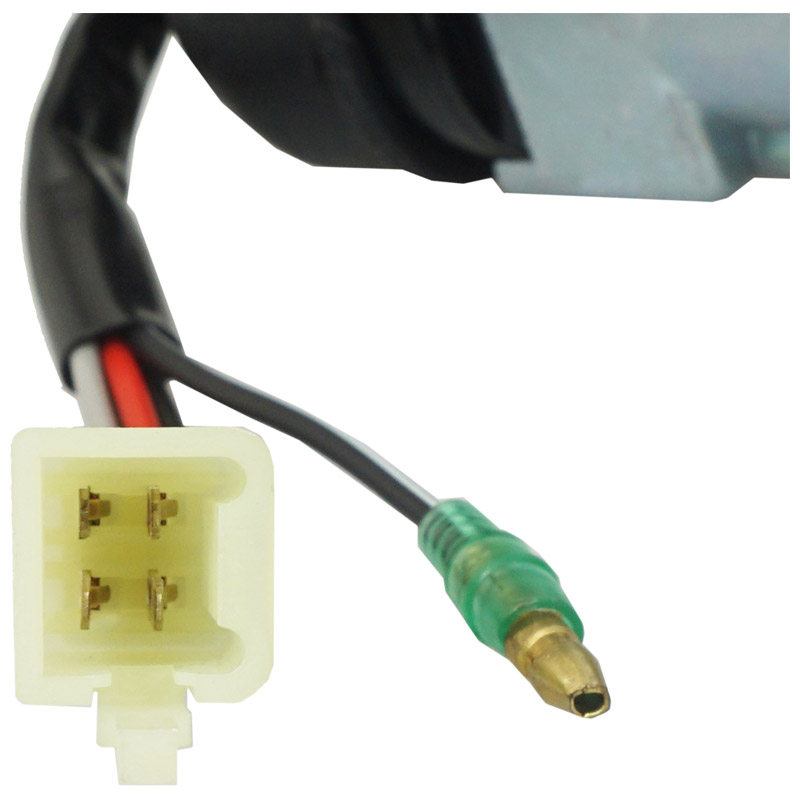 Contacteur à clé P2R adaptable CPI 50 Popcorn, Hussar 2003+, Oliver 2006-2008 avec serrure de selle et bouchon essence - vue 2