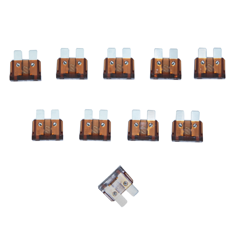 Fusible plat enfichable standard 7,5A - Sachet de 10 - vue 2