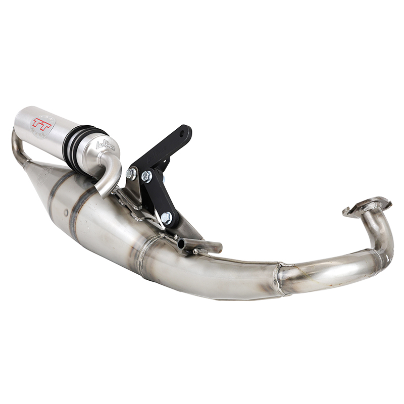 Silencieux Leovince TT poli pour Kymco 50 Agility, Bet & Win, Super 9, Top Boy - Sym 50 Jet 2T (ref 4048) - vue 2
