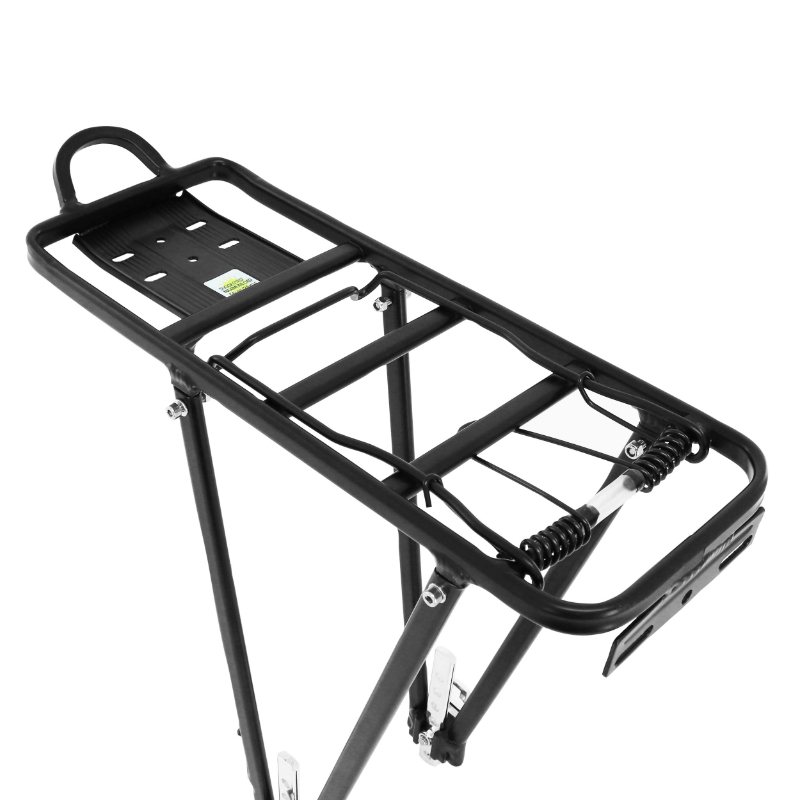 Porte-bagage vélo arrière à tringles P2R aluminium noir réglable 28"-26"-24" - vue 5