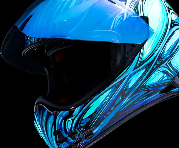 Casque ICON Domain Nouveau Bleu MD - vue 7