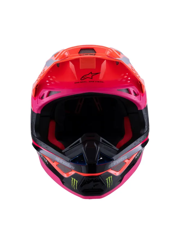 Casque modulaire Alpinestars S-M10 Deegan or/pu/pk S - vue 3