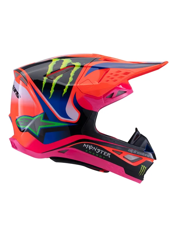 Casque modulaire Alpinestars S-M10 Deegan or/pu/pk S - vue 5